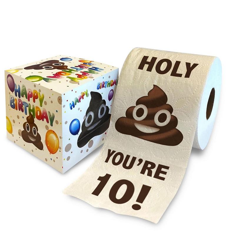 10TH BDAY GAG TOILET PAPER