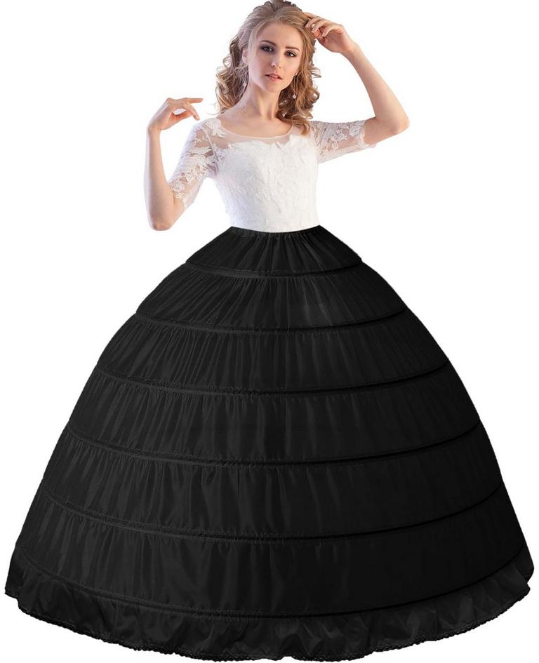 CRINOLINE PETTICOAT 6 HOOPS