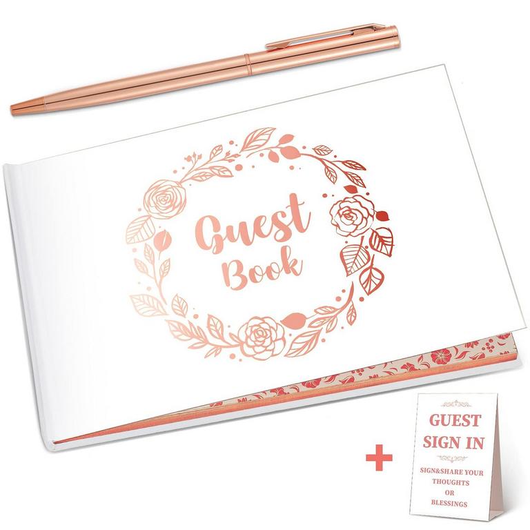 WEDDING GUEST BOOK SET
