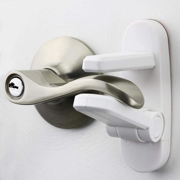 2 CHILDPROOF LEVER LOCKS