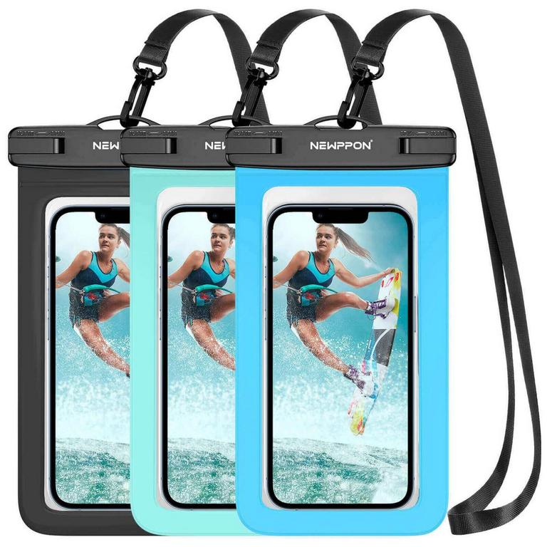 3 NEWPPON WATERPROOF PHONE BAGS