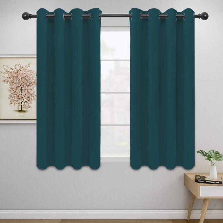 BLACKOUT CURTAINS 2 PANELS 52"X46"