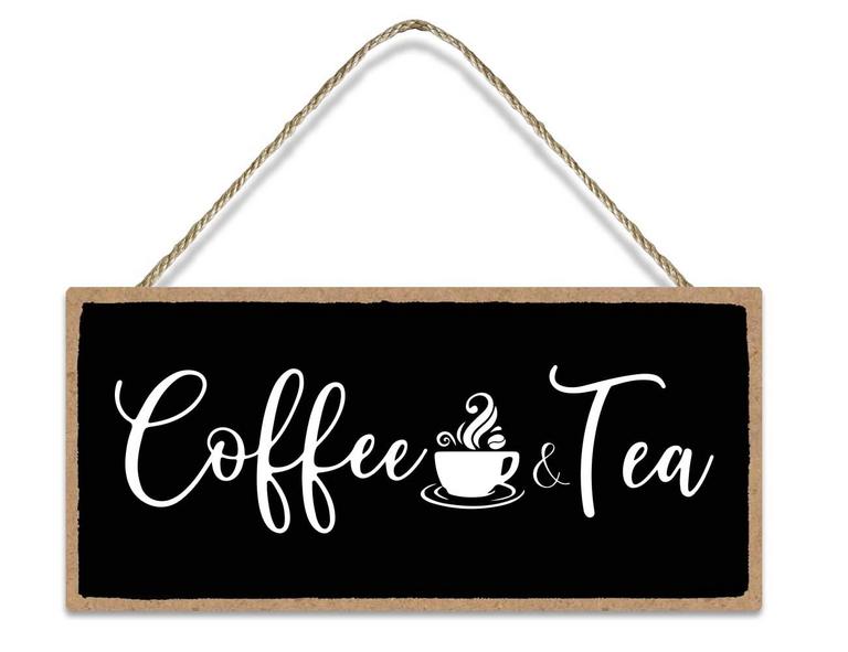 VINTAGE COFFEE & TEA SIGN