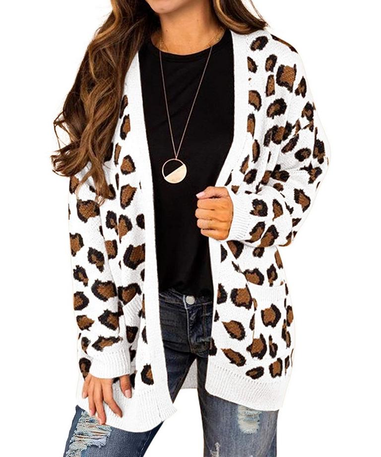 GRECERELLE XL LEOPARD CARDIGAN