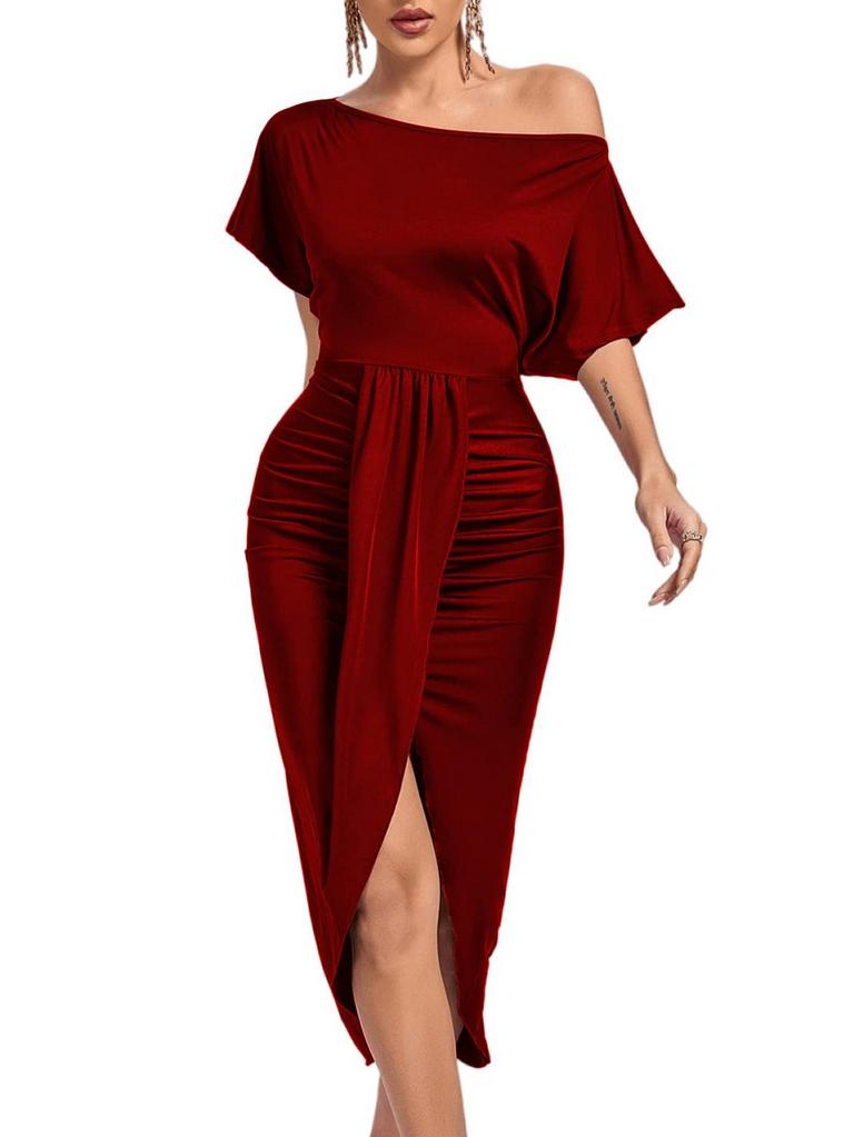 LYANER OFF SHOULDER DRESS L
