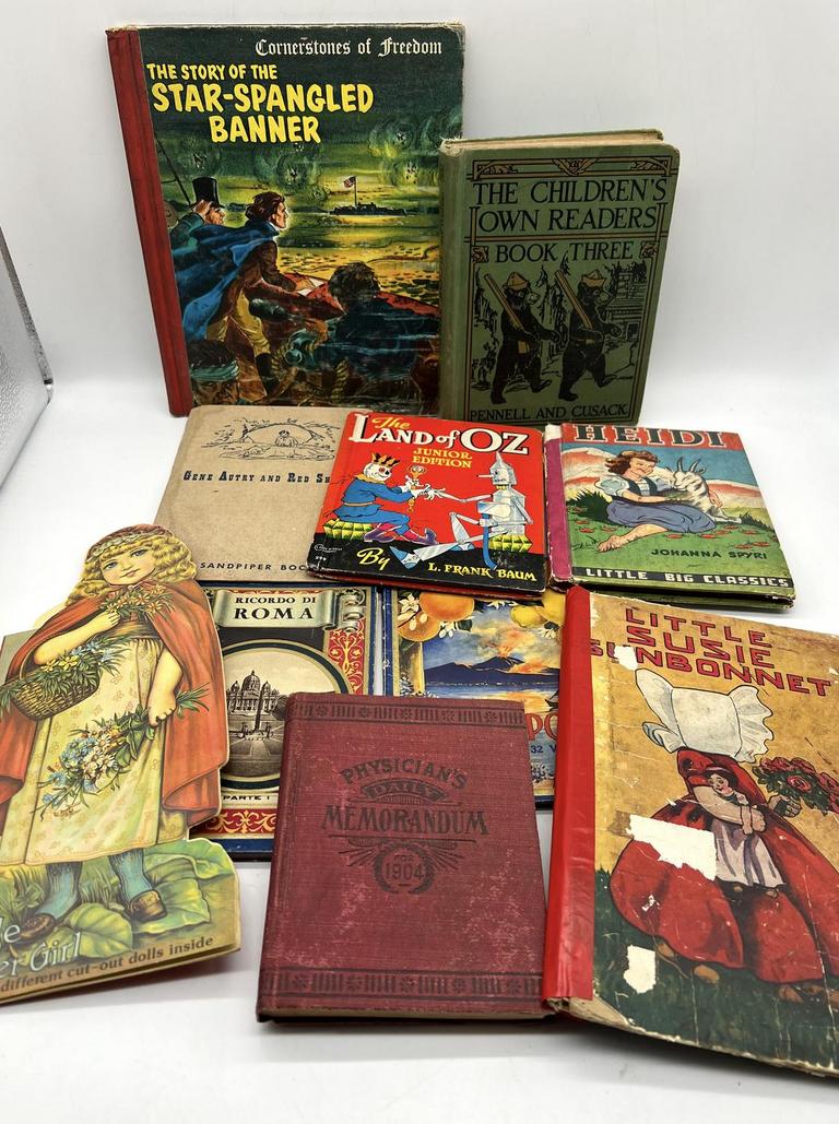 Auction Ohio Antique Children's Books