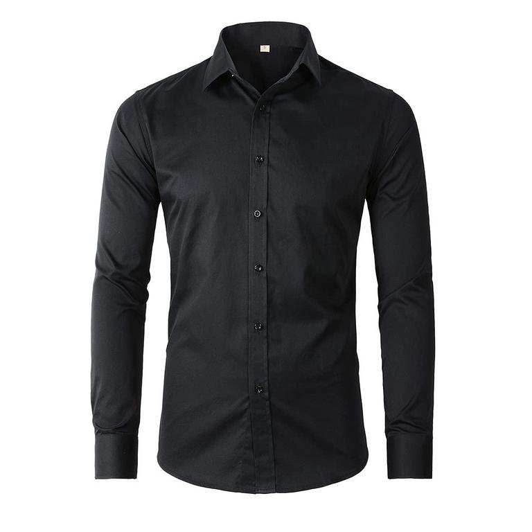 BENINOS M DRESS SHIRT BLACK