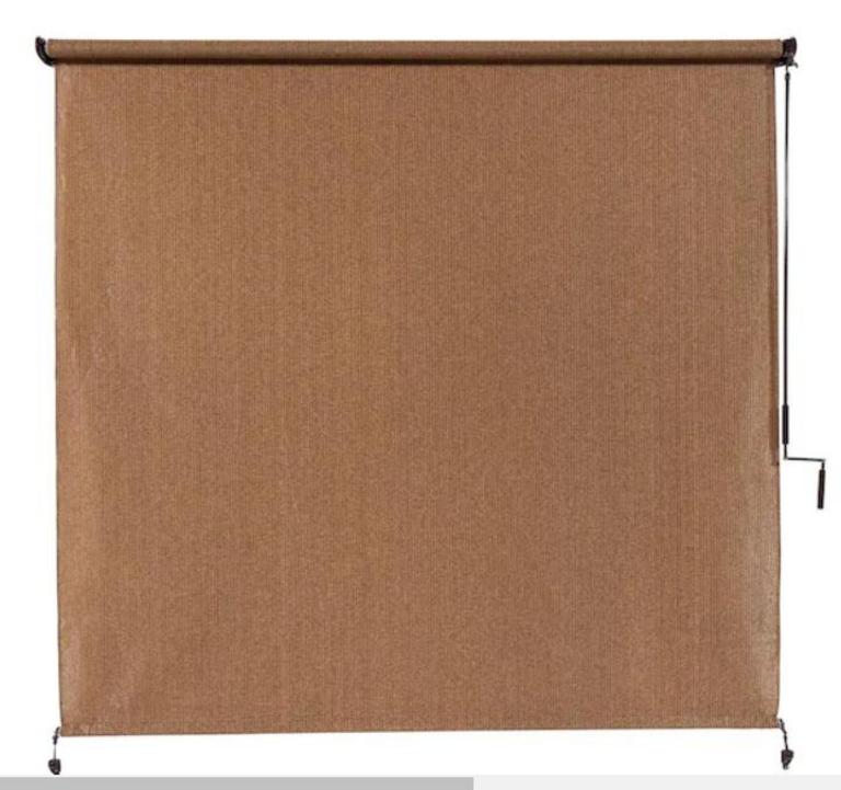 Zipperbuy 120''X 96'' CORDLESS SHADE