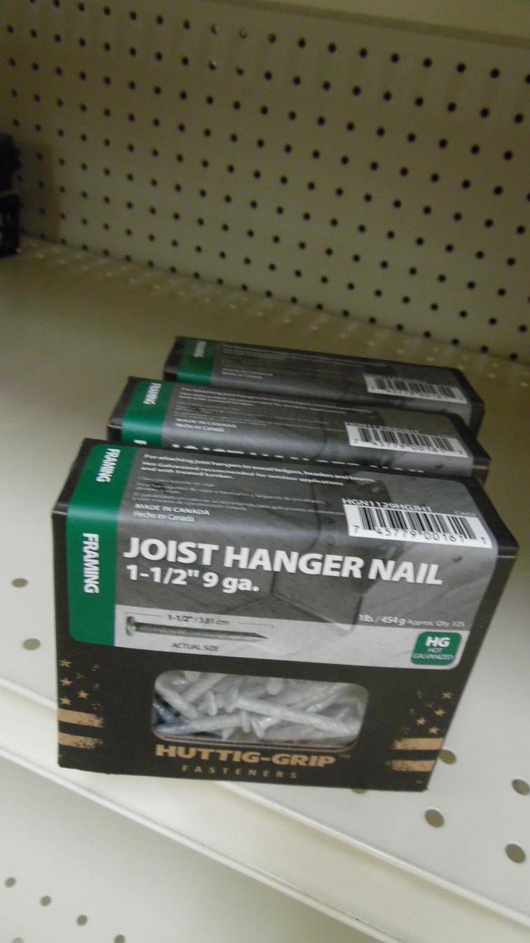 Auction Ohio Joist Hanger Nails
