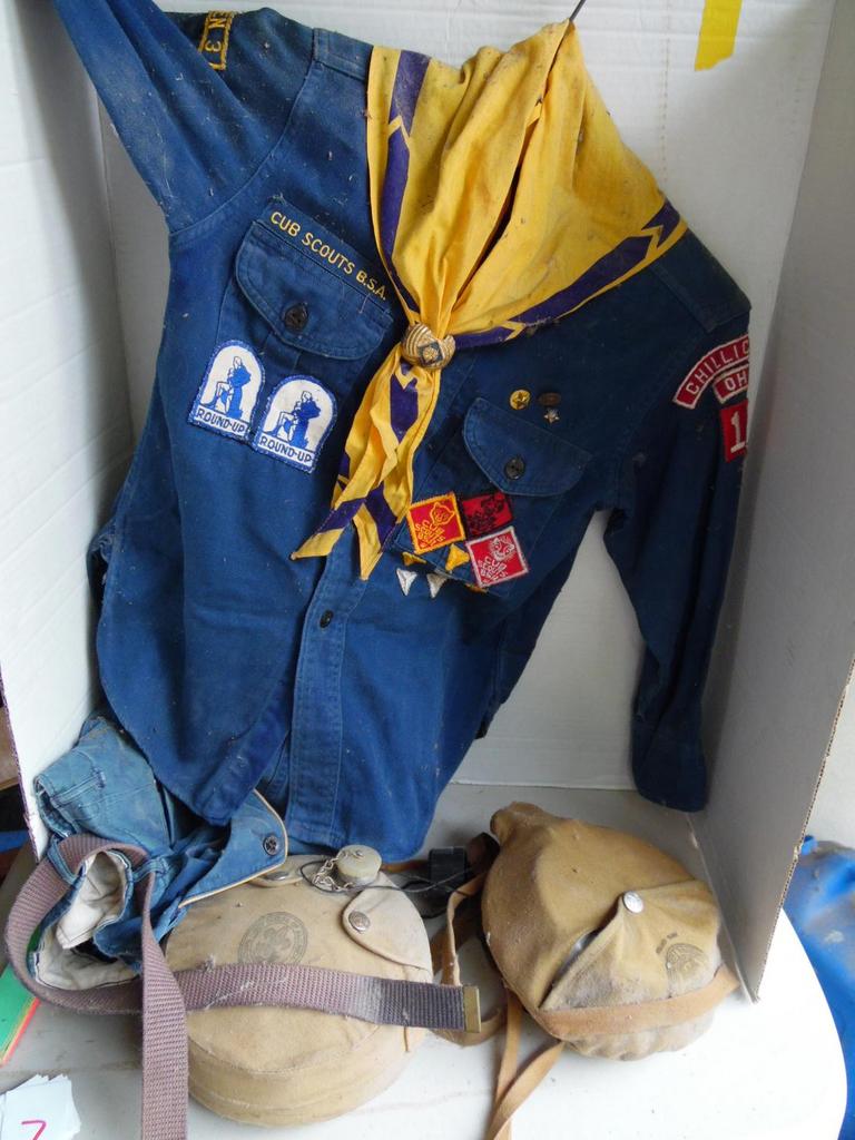 Auction Ohio Vintage Boy Scout Items