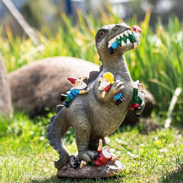 SOWSUN 14IN DINOSAUR GNOME