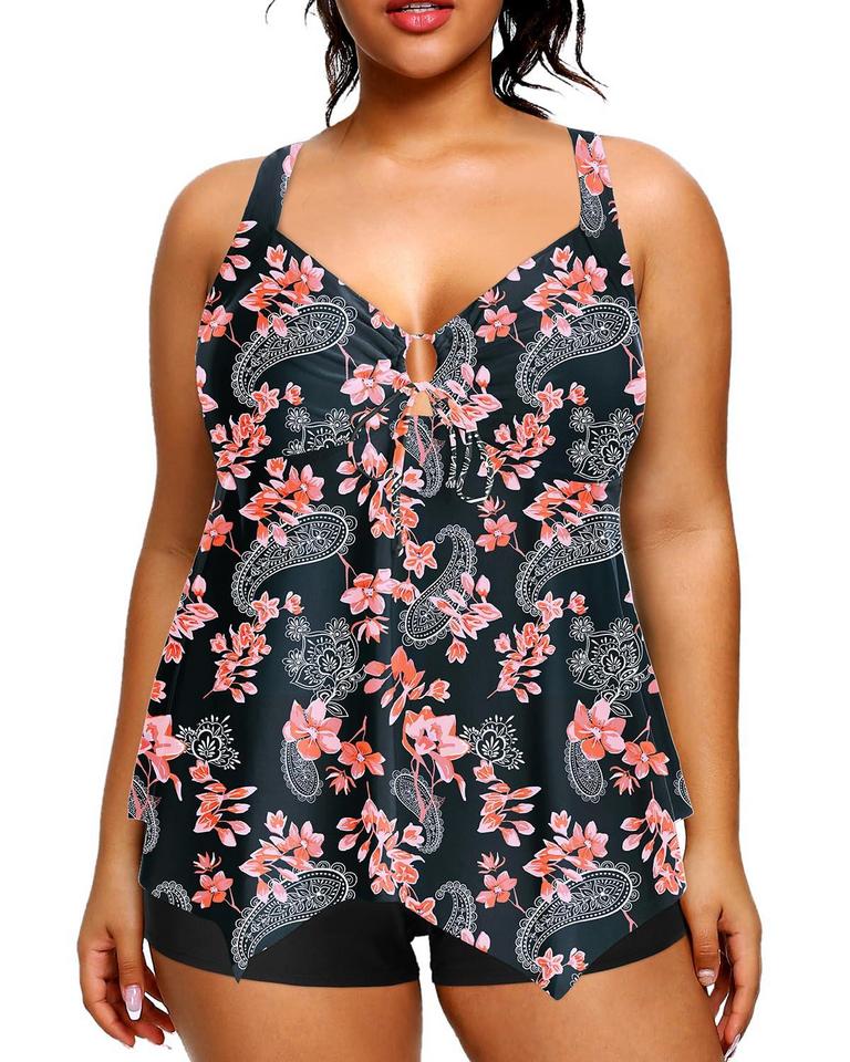 HOLIPICK PLUS SIZE TANKINI