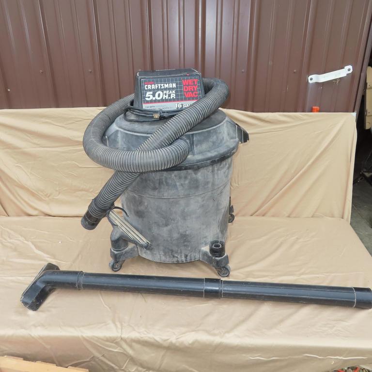 Auction Ohio Craftsman Wet/Dry Vac