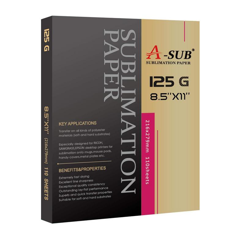 A-SUB SUBLIMATION PAPER