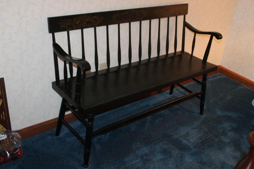 Auction Ohio Hitchcock Bench