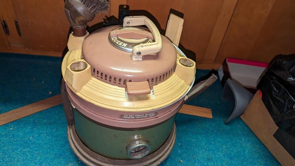 Auction Ohio Vintage Filter Queen vacuum