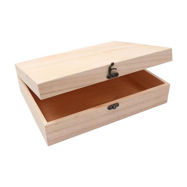 UNFINISHED WOODEN BOX