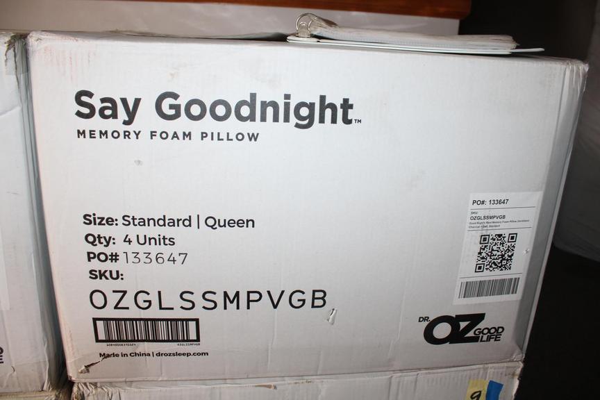 Auction Ohio Memory Foam Pillows