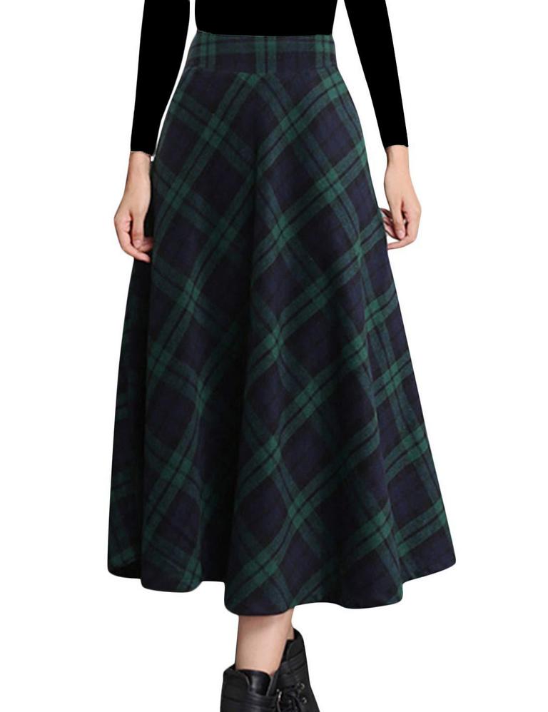 TANMING WOOL SKIRT XS