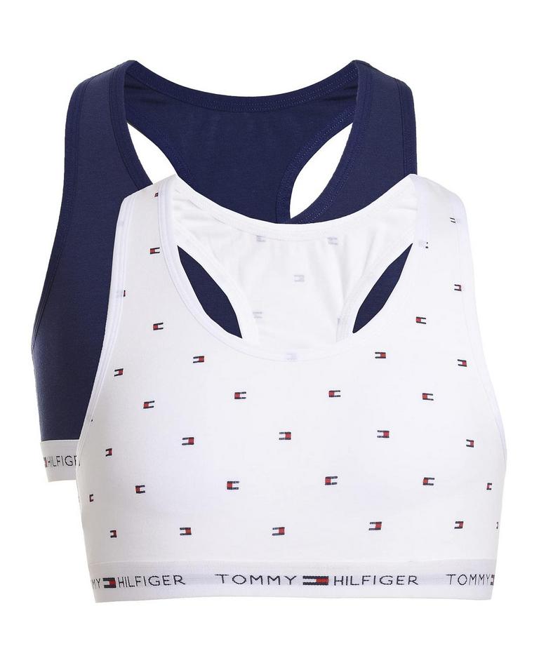 2 TOMMY H GIRLS 6-7 SPORTS BRAS