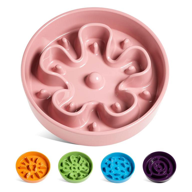 SLOW-FEEDER DOG BOWL