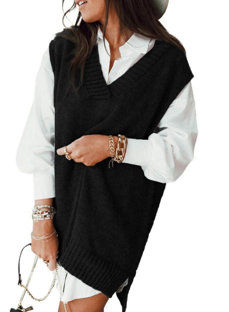 EVALESS SWEATER VEST SM