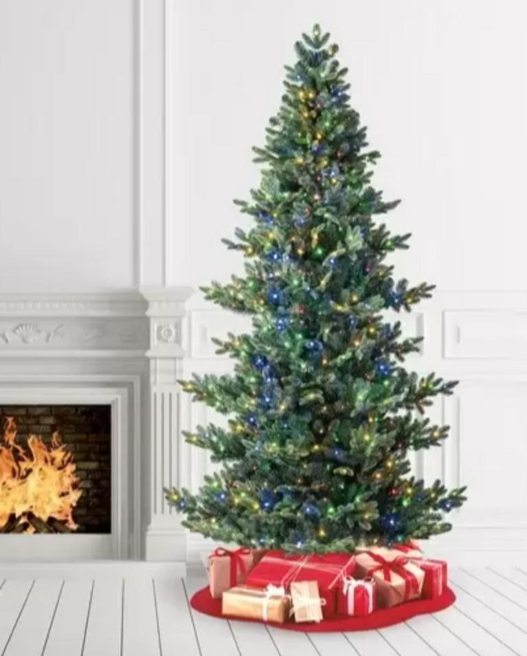Auction Ohio *NEW* 7.5' PreLit Galway Fir Christmas Tree Color