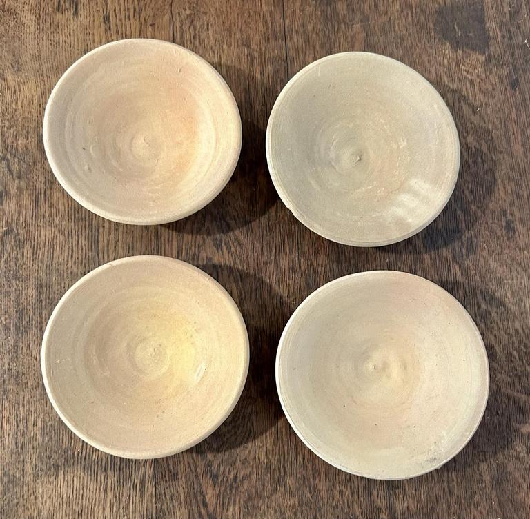 Auction Ohio Pottery Disc Bowls