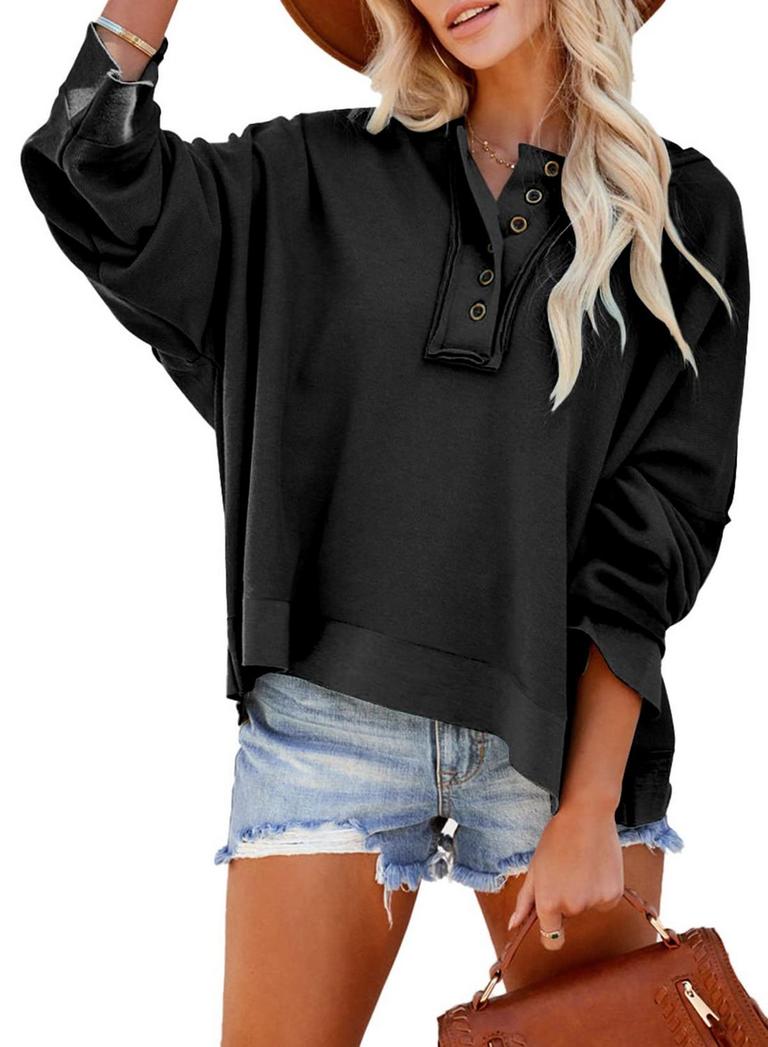 HOTAPEI VNECK HOODIE S