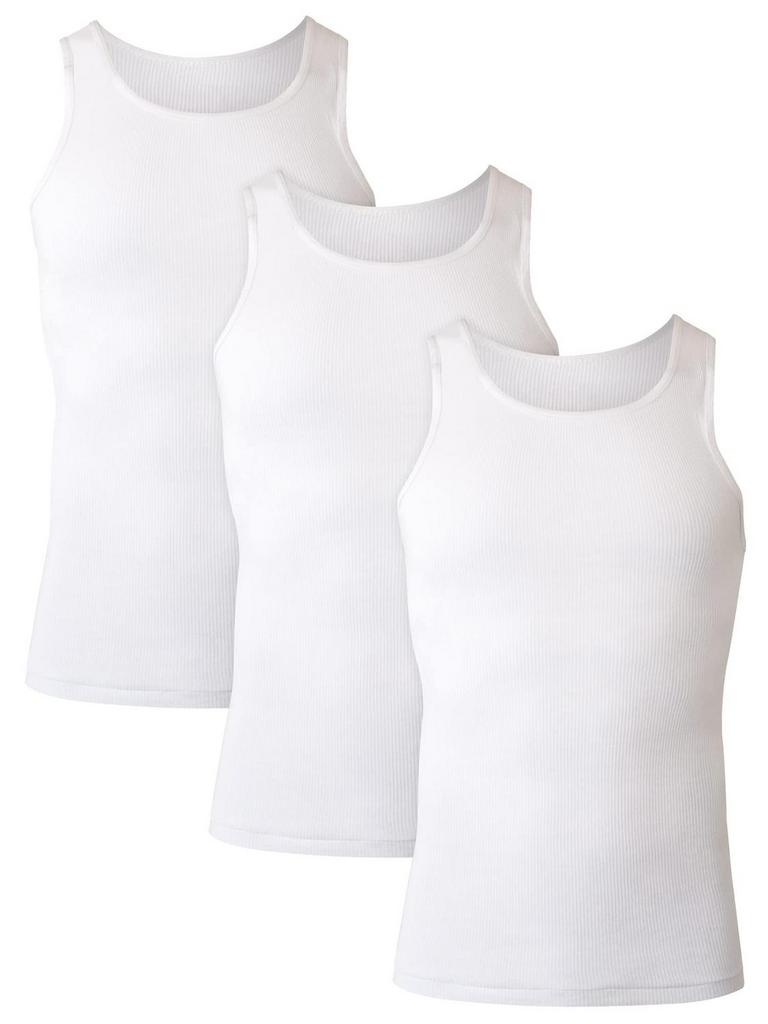 HANES MEN'S TANK UNDERSHIRTS
