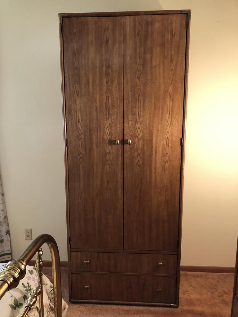 Auction Ohio MidCentury Armoire