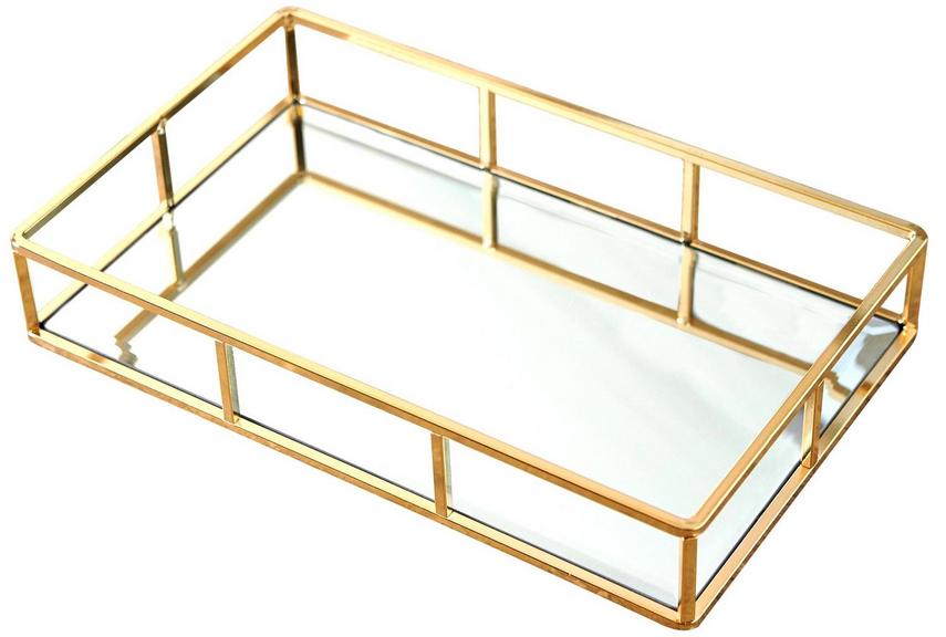 PUTWO GOLD TRAY MIRROR