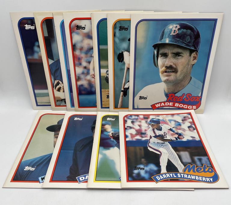 Auction Ohio Topps Baseball Folders
