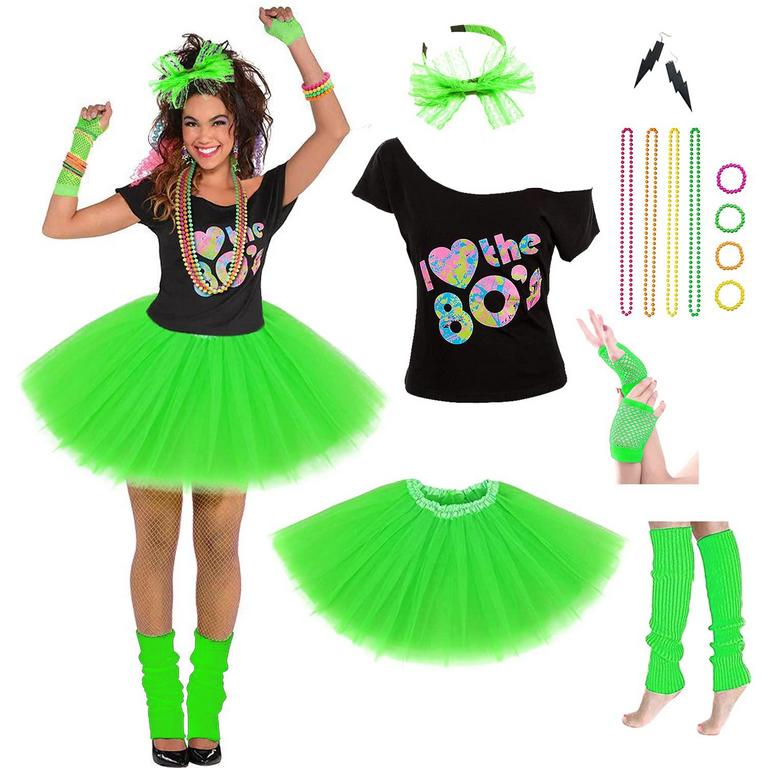 80S COSTUME SET XLARGE