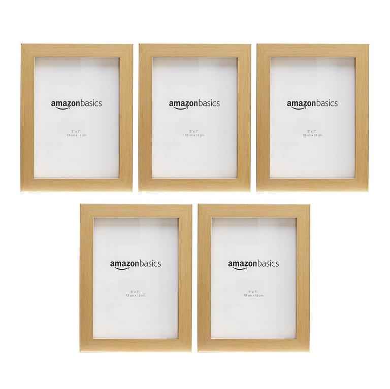 5X7 GOLD FRAMES