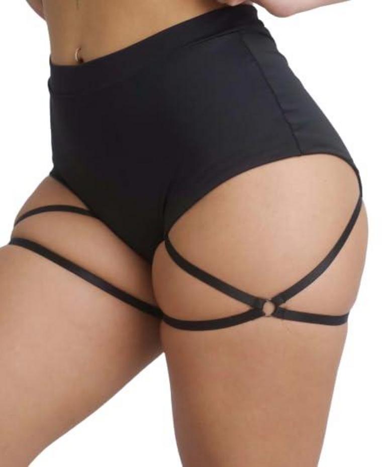 BOOTY SHORTS W/ GARTER