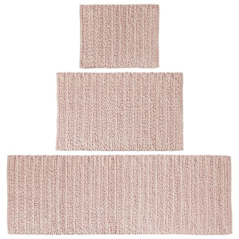 MDESIGN 3PC BATH RUG SET
