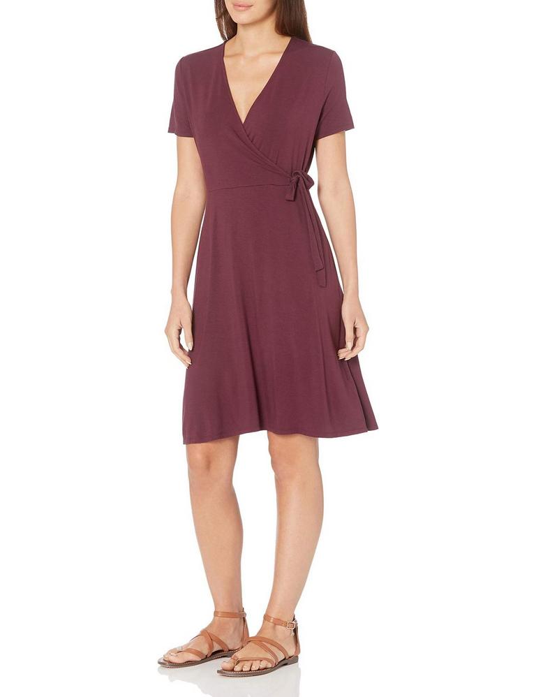 ESS S WRAP DRESS