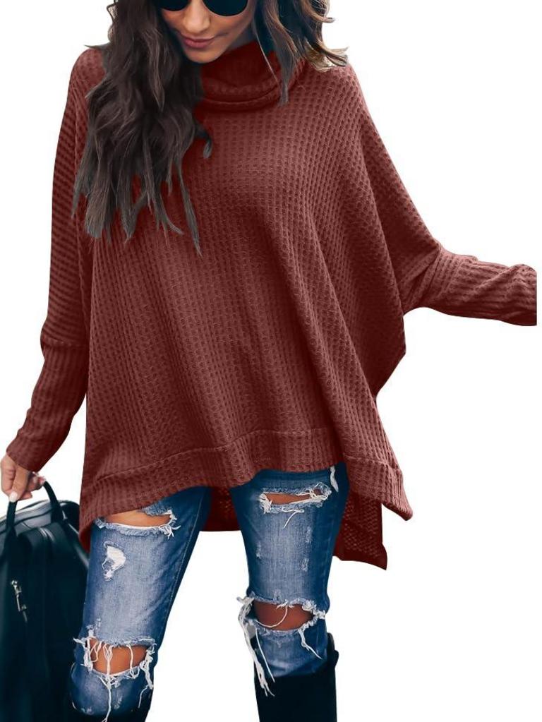 CARACILIA COWL NECK TOP M