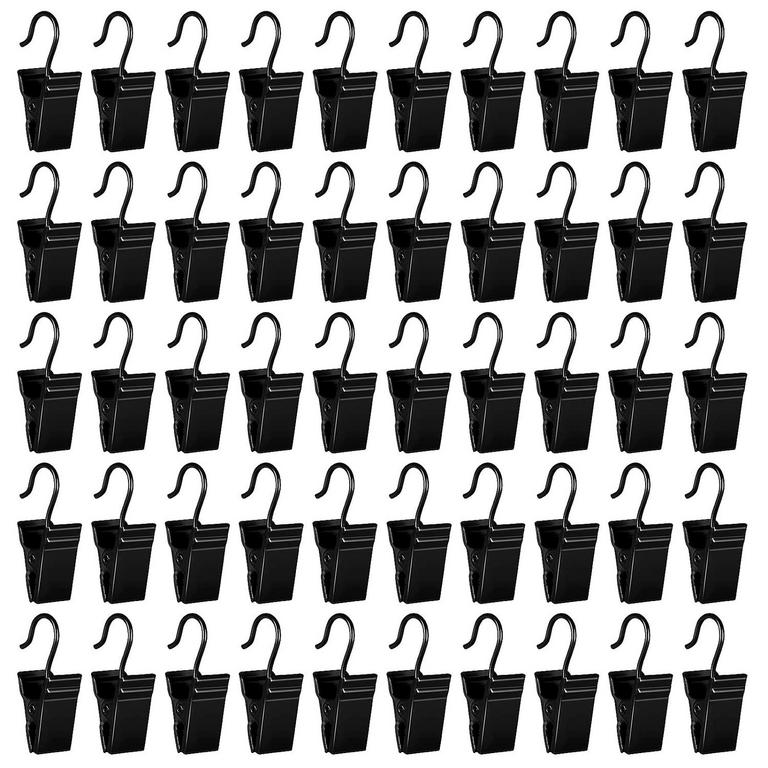 50 STAINLESS STEEL CLIP HOOKS