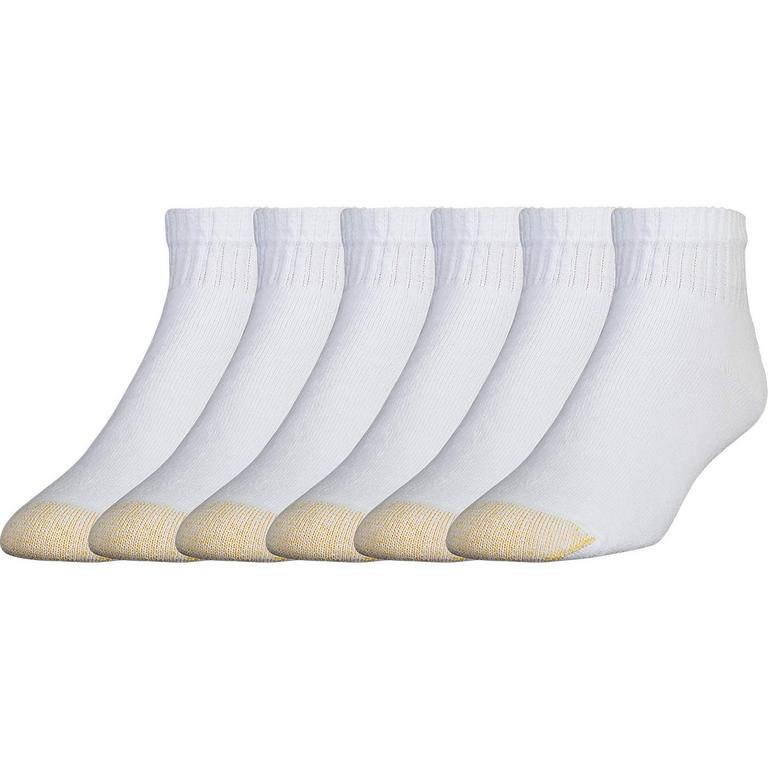 GOLDTOE LRG WHITE SOCKS