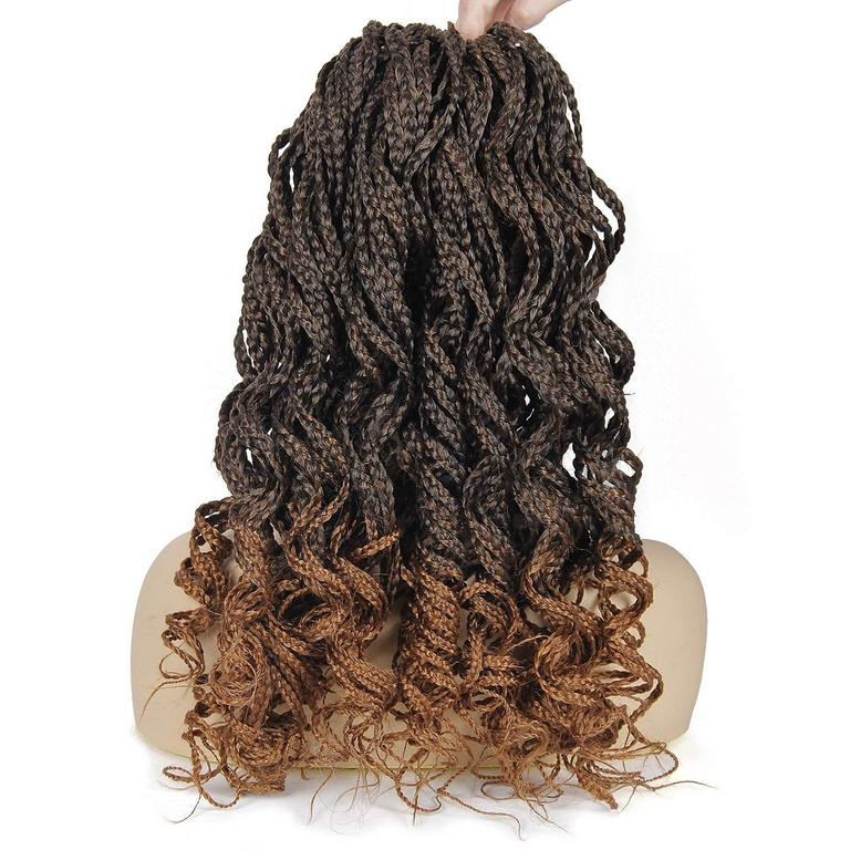 GODDESS CURLY BOX BRAIDS