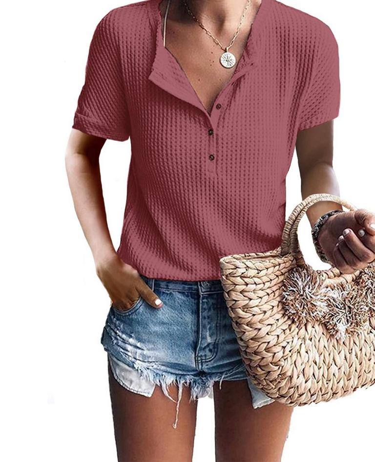 GLANZITION WAF KNIT TUNIC L