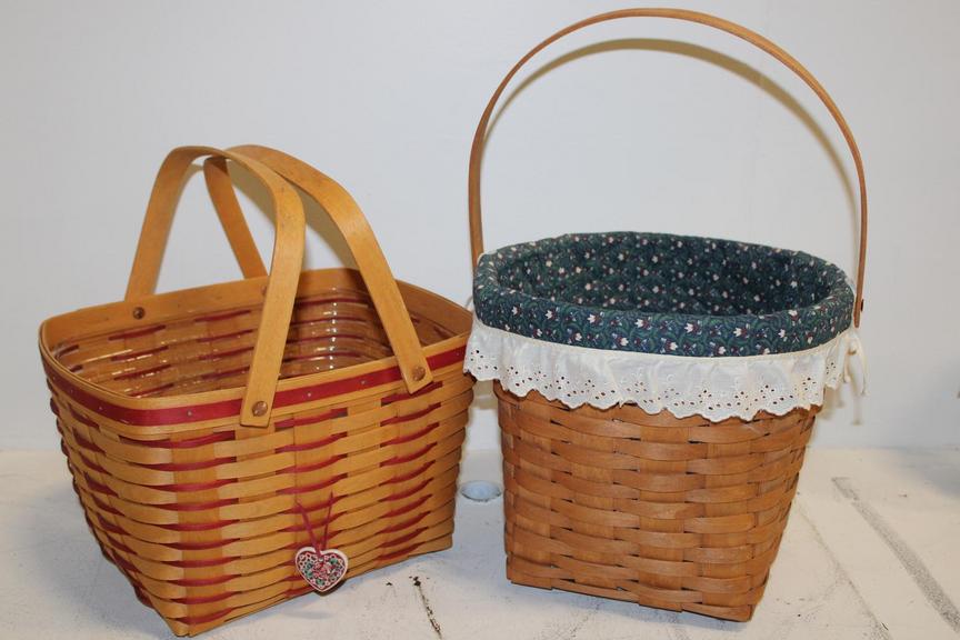 Auction Ohio Longaberger Baskets