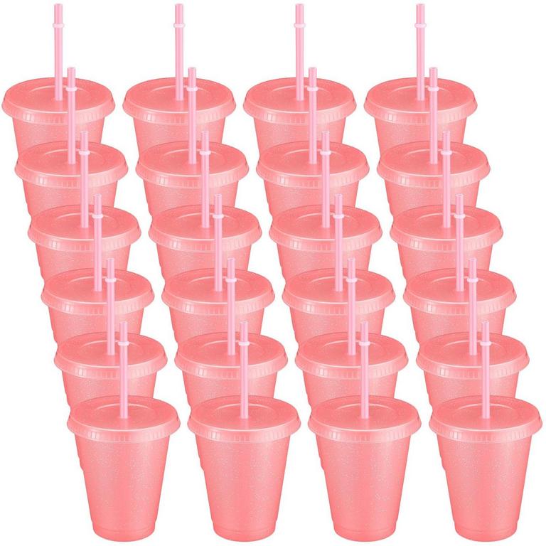 24 PLASTIC TUMBLERS