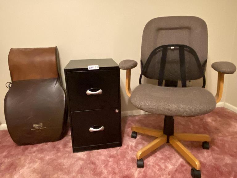 Auction Ohio File & Chair