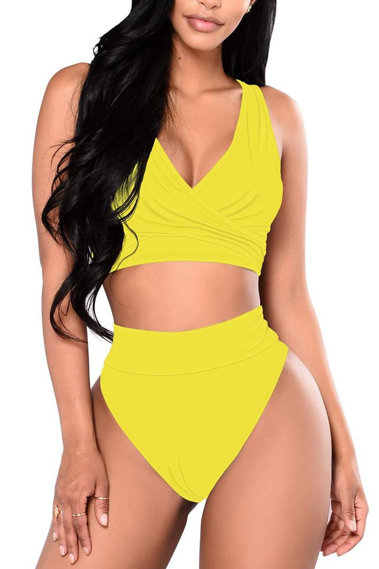 XL WOMEN'S BIKINI YELLOW