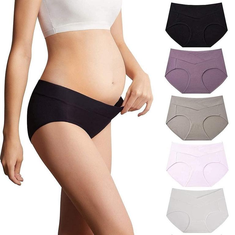 MAMA COTTON MATERNITY PANTIES
