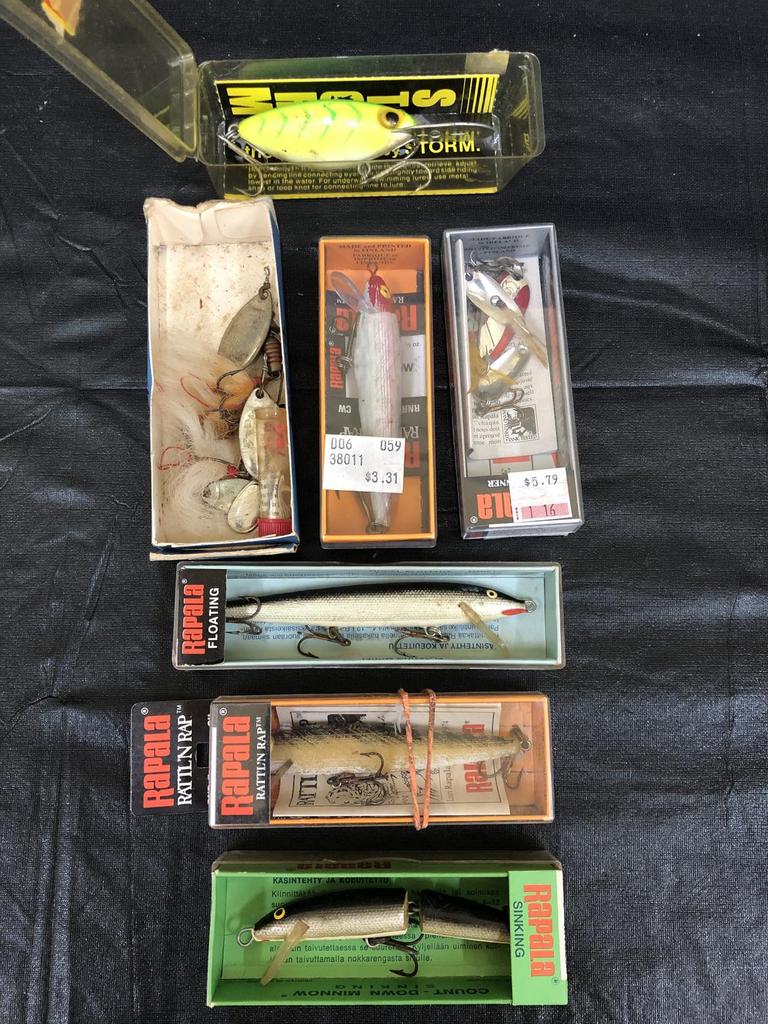 Auction Ohio Vintage Fishing Lures