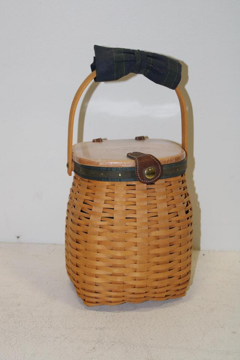 Auction Ohio Signed Longaberger Basket